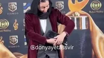 استایل متفاوت سونیا حسینی، نیکای سریال پایتخت در جشن حافظ