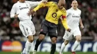 آنری در برنابئو: شاهکاری تاریخی مقابل رئال مادرید در 2006‏ (ویدیو)