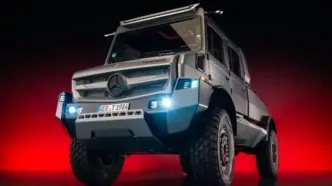 مرسدس بنز از لوکس‌ترین یونیماگ جهان رونمایی کرد