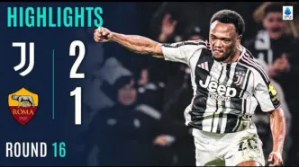 ویدیوی خلاصه بازی یوونتوس ۲ - رم ۱/ حرکت آرام و روان به سمت بالای جدول!