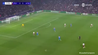 ویدیو: گل اول آیندهوون به اتلتیکو مادرید توسط گوس تیل