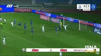 سوپر گل ملوان به استقلال+فیلم