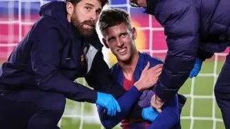 خبر بد برای بارسلونا بعد از برد شیرین مقابل اتلتیکومادرید