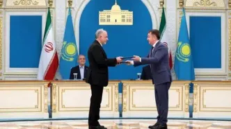 وزرای دادگستری ایران و قزاقستان تفاهم‌نامه همکاری امضا کردند