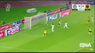 گل اول سپاهان به فجرسپاسی را ببینید + ویدیو