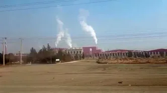 فیلم عجیب از دومینوی تولید آلودگی هوا در یزد