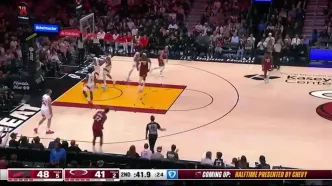 ویدئو: خلاصه بسکتبال میامی هیت 91-112 تورنتو رپترز