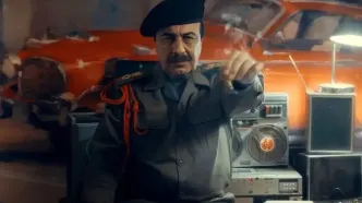 نسخه ویژه ناشنوایان «صددام» در نمایش خانگی