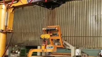 نصب و راه‌اندازی مکانیسم آزادسازی اسلیوهای فلزی از قراضه ورق در تمپرمیل نورد سرد