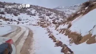 عملیات ۷ ساعته هلال احمر برای انتقال زن باردار از روستای کوهستانی زیلایی