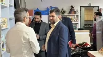 بازدید سردار امیریان از مجموعه های صنایع خلاق فرهنگی