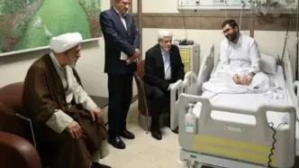 عارف به عیادت سقاب اصفهانی رفت