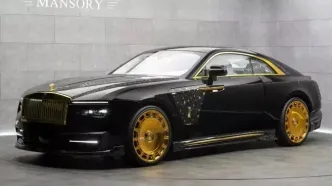 رولزرویس اسپکتر منصوری؛ برقی با صدای هیولا