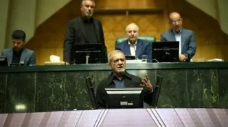 حضور پزشکیان در مجلس برای تقدیم بودجه