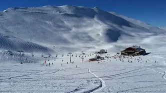 بارش ۱۰ سانتی‌متری برف در ایستگاه هفتم توچال