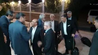 معاون وزیر اقتصاد و رئیس کل گمرک جمهوری اسلامی ایران وارد کرمانشاه شد