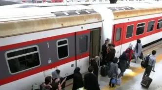 قطار مشهد به تهران دچار نقص فنی شد