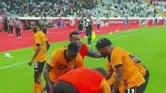 ویدئو: خوشحالی بعد از گل عجیب و خطرناک