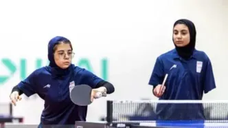 دو مدال برنز برای تیم‌های دوبل دختران و پسران پاراتنیس روی میز ایران