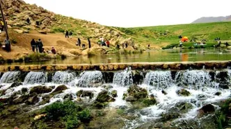 سرچشمه کارون و زاینده‌رود زیر بارش‌های شدید زنده شد