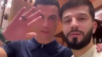 پیام ستاره استقلال به رونالدو برای جام جهانی