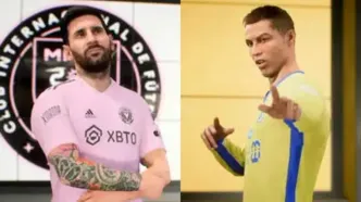 رونالدو هم‌بازی مسی می‌شود!