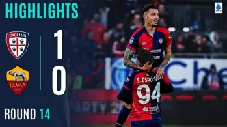 ویدیو| خلاصه بازی کالیاری ۱ - رم ۰