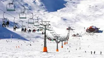 پیست اسکی توچال باز شد