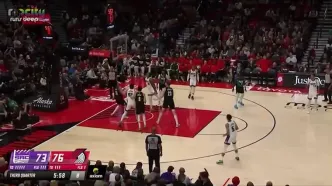 ویدئو: خلاصه بسکتبال پورتلند تریل بلیزرز 134 -  133 ساکرامنتو کینگز