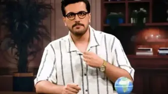 رپ خوانی جالب امیرحسین قیاسی در حضور سینا حجازی در برنامه پامپ / ویدئو