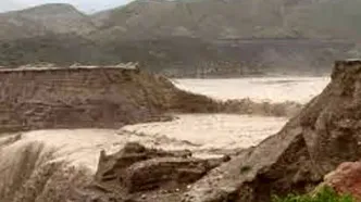 سیل، سد خاکی قشم را شکست