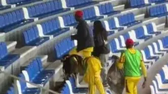 ویدئو: اقدام تحسین‌برانگیز هواداران سنگال