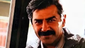 «فرامرز قریبیان» در حال قدم زدن با «بهمن مفید» در تهران؛ سال 57