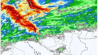 هشدار طوفان و یخبندان: برف و باران شدید تا پنجشنبه، تهرانی‌ها در راه زمستان واقعی!