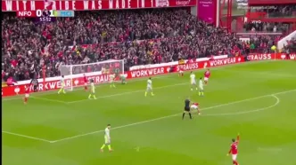 ویدیو: گل اول ناتینگهام فارست به منچسترسیتی توسط هاتچینسون