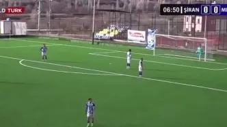 اتفاق باورنکردنی و اشتباه گزارشگر در فوتبال ترکیه!