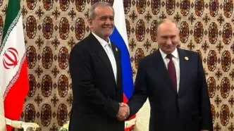 پوتین به پزشکیان: سلام گرم من را به رهبر معظم ایران برسانید/ ویدئو