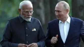 پوتین به هند رفت/ ویدئو
