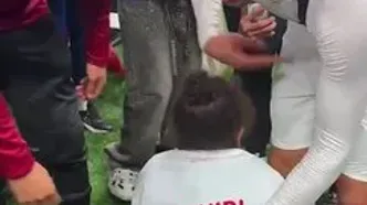 ویدئو: حرکت خاص الکعبی بعد از پیروزی مراکش