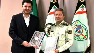 امضای تفاهم نامه همکاری پلیس فتا تهران و انجمن مدیریت کسب و کار ایران