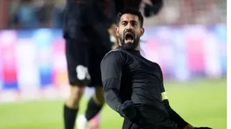 استوری حسین کنعانی زادگان بعد از بازی با تراکتور