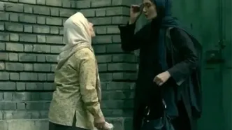 سکانسی از نقش آفرینی شیرین یزدانبخش در کنار هدیه تهرانی/ ویدئو