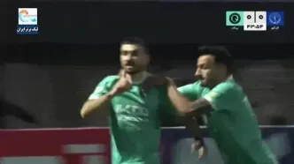 ویدیو: گل اول پیکان به گل گهر توسط سجاد جعفری