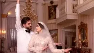 رقص و شادی سهیل قاصدی در روز دامادی و هنگام آماده شدن برای رفتن به عروسی/ ویدئو