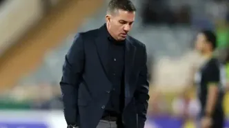 دلیل پوشیدن لباس مشکی توسط سرمربی پرسپولیس