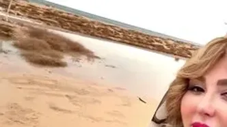 استایل نیوشا ضیغمی در سفر به کیش