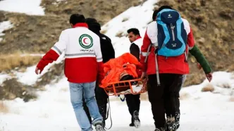 ریزش بهمن در این نقطه از ایران قربانی گرفت