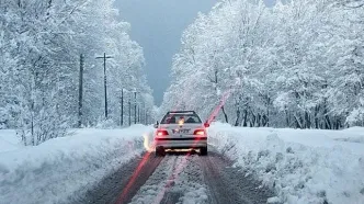 آخرین وضعیت جوی و ترافیکی جاده‌های کشور؛ برفی شدن جاده‌های ۲۴ استان امروز (پنجشنبه)