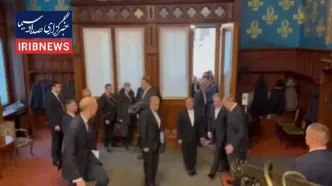 استقبال لاوروف از عراقچی در عمارت تاریخی وزارت خارجه روسیه