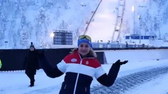 ماجراجویی دختر ایرانی در نزدیکی قطب شمال